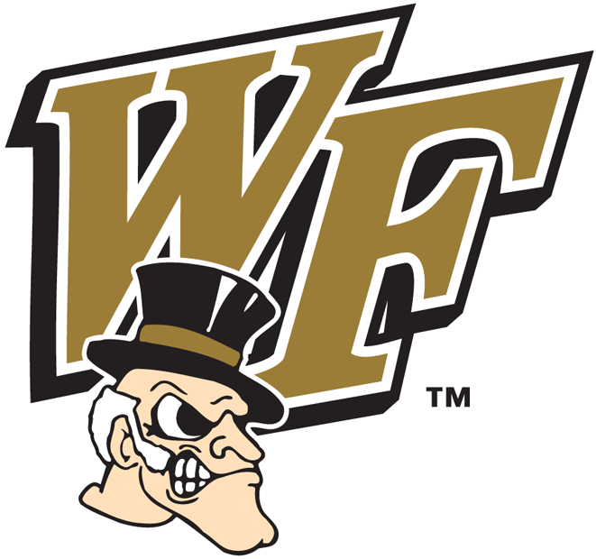 Wake Forest Demon Deacons 1993-2006 Secondary Logo diy DTF decal sticker